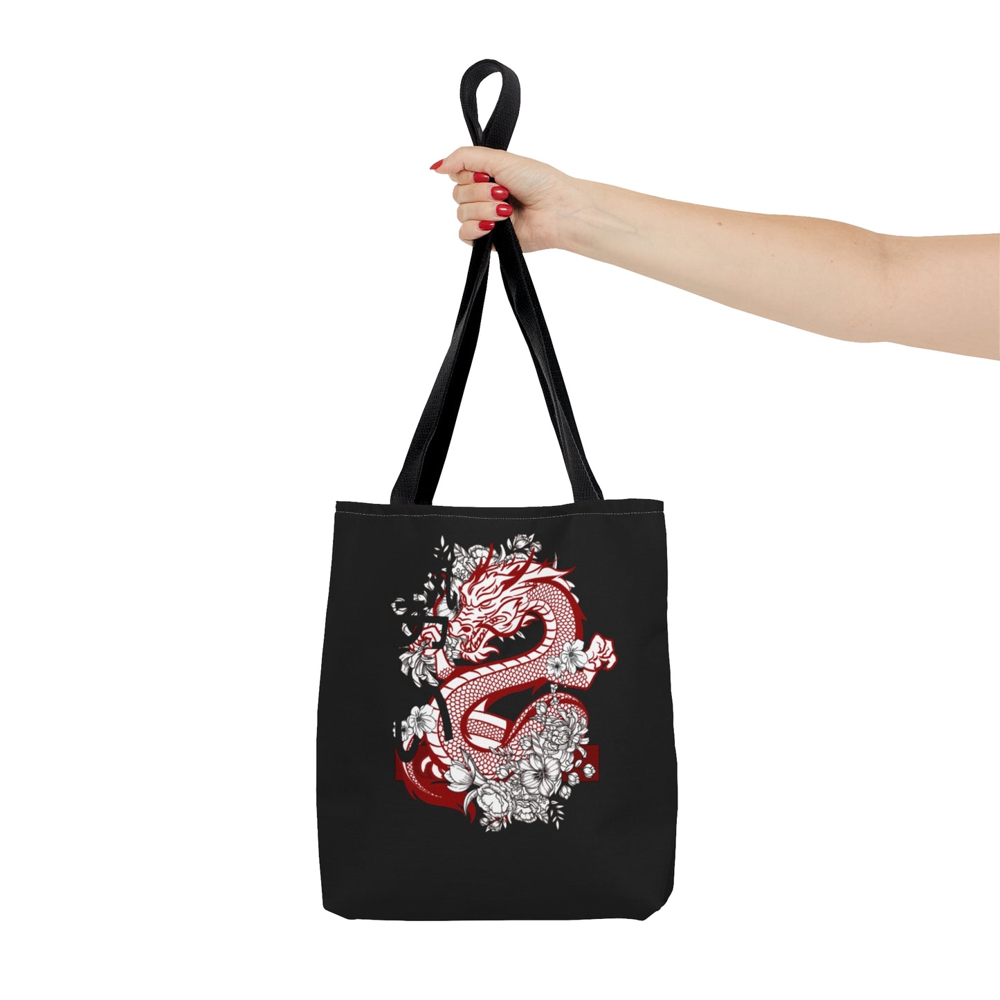 Tote Bag: Dragons Black