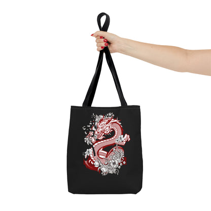 Tote Bag: Dragons Black