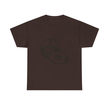 Heavy Cotton Tee: Football #1