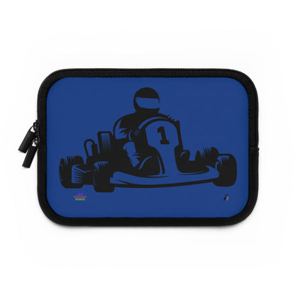 Laptop Sleeve: Racing Dark Blue