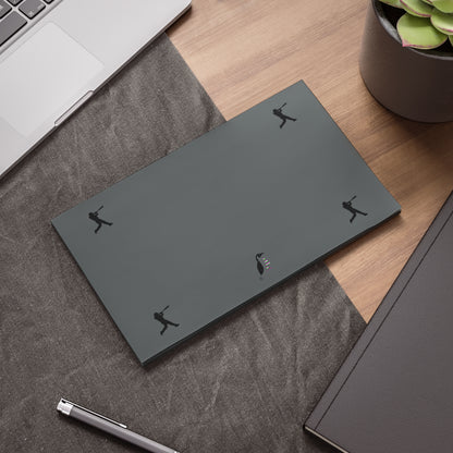 Post-it® Note Pads: Baseball Dark Grey