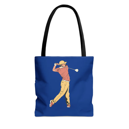 Tote Bag: Golf Dark Blue