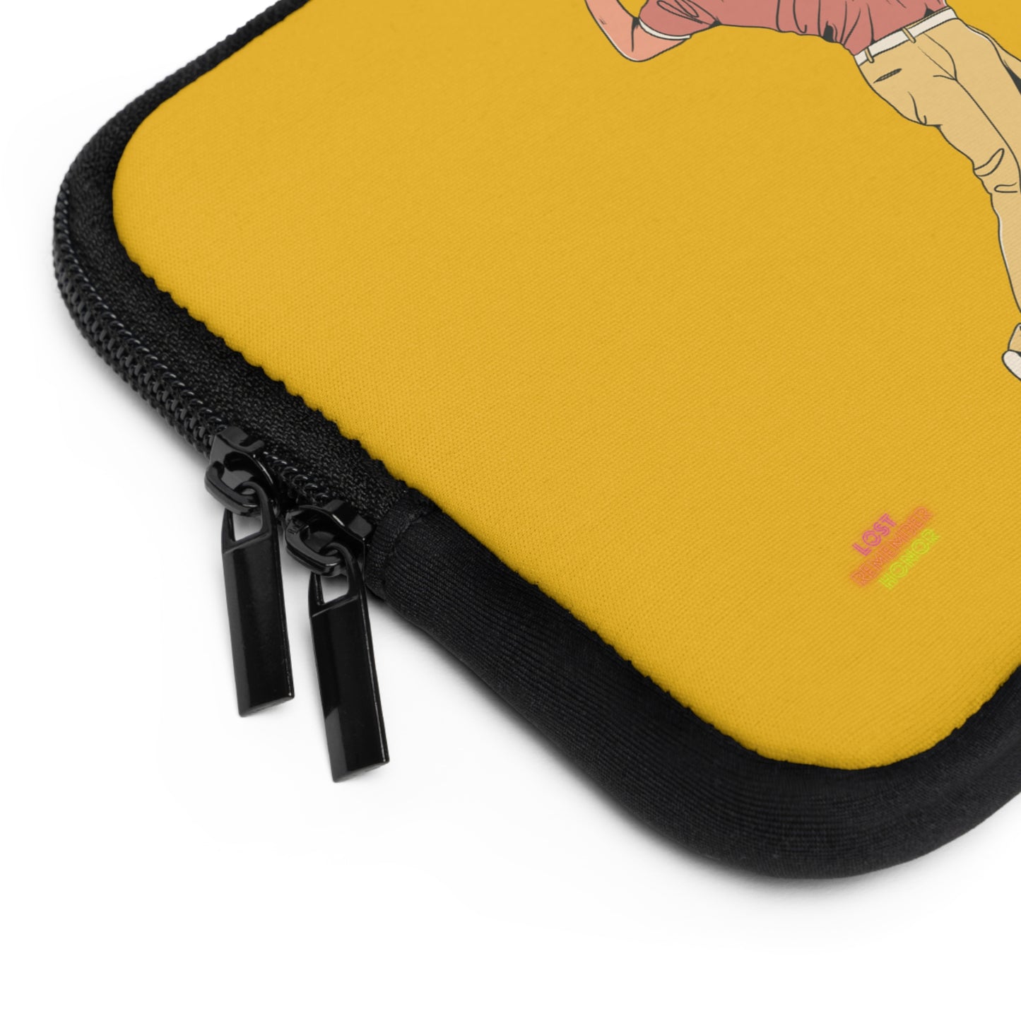 Laptop Sleeve: Golf Yellow