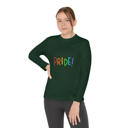 Youth Long Sleeve Competitor Tee: LGBTQ Pride 