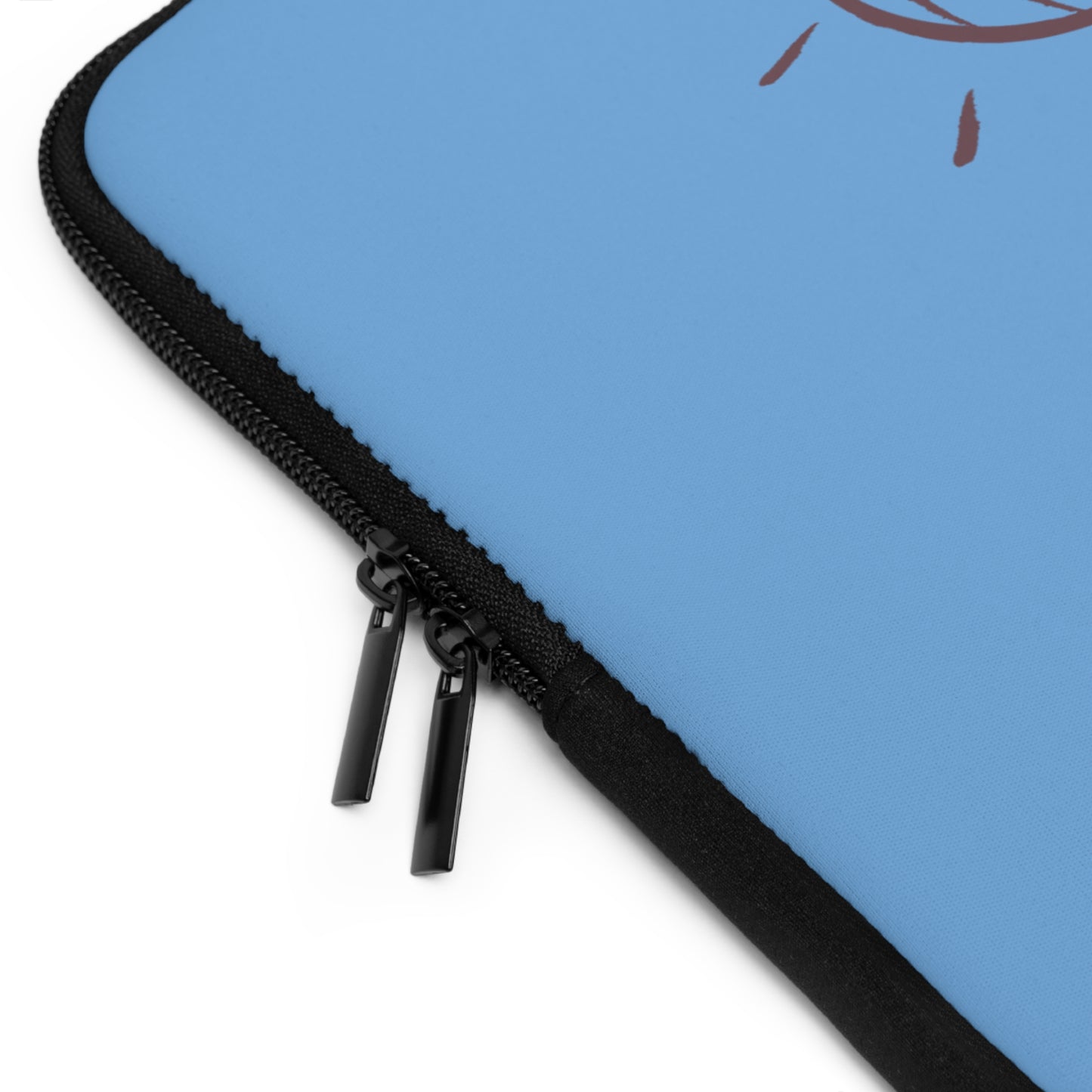 Laptop Sleeve: Volleyball Lite Blue