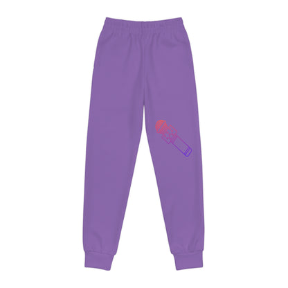 Youth Joggers: Music Lite Purple