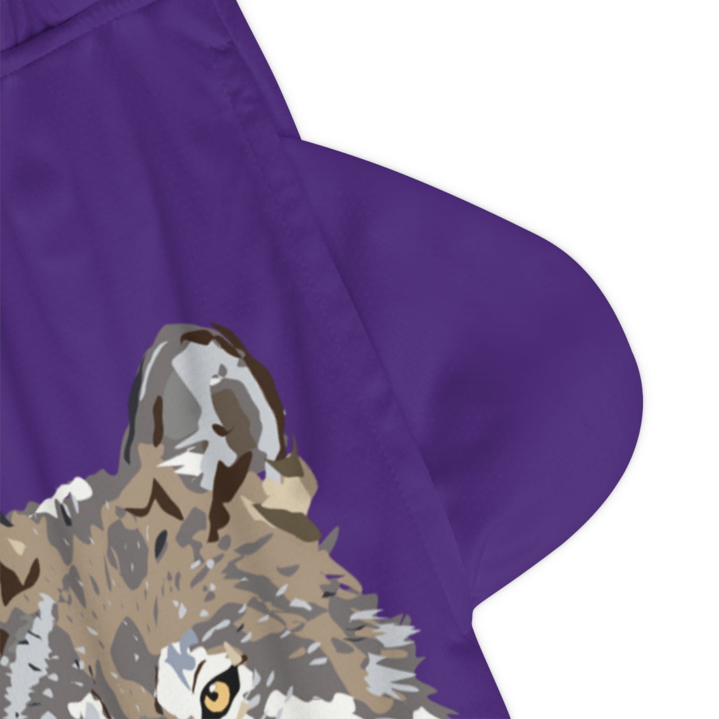 Basketball Rib Shorts: Wolves Purple