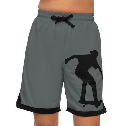 Basketball Rib Shorts: Skateboarding Dark Grey