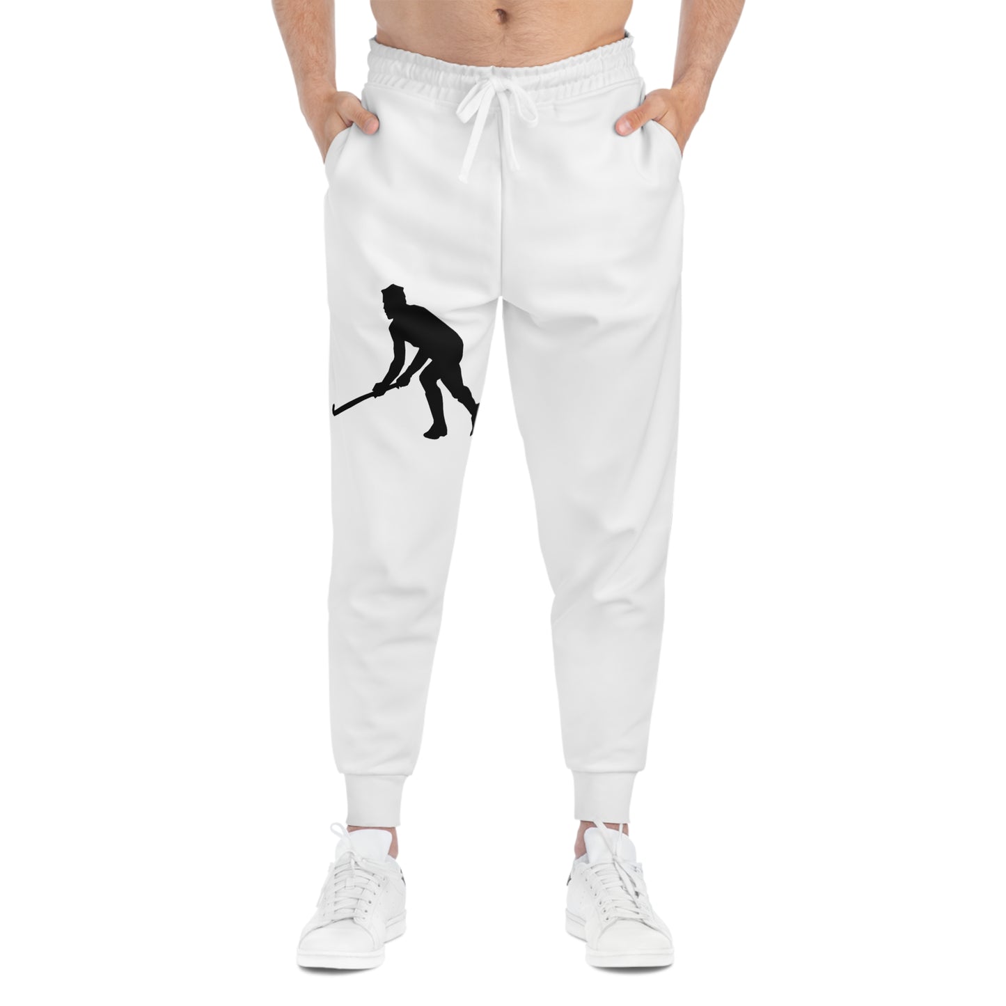 Athletic Joggers: Hockey White