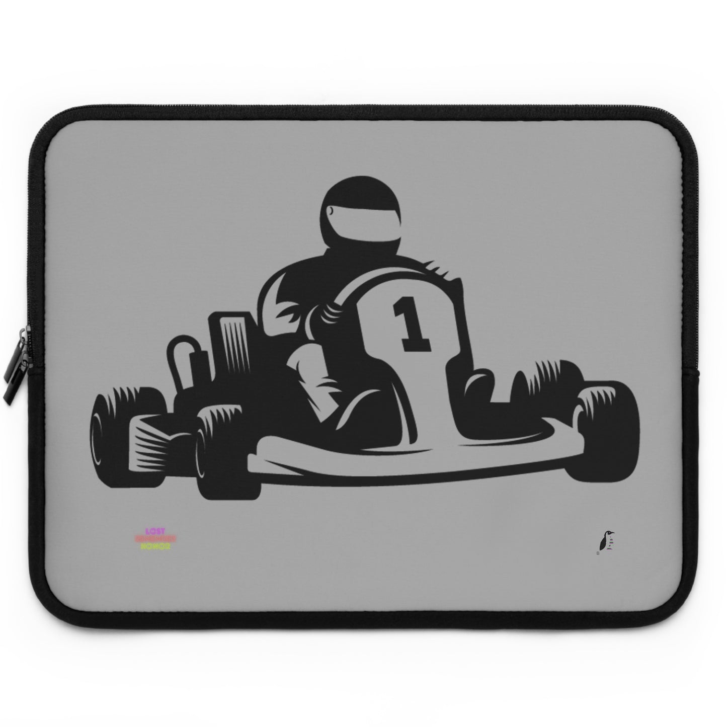 Laptop Sleeve: Racing Lite Grey