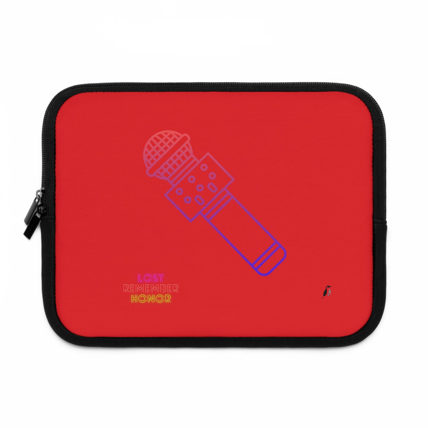 Laptop Sleeve: Music Red