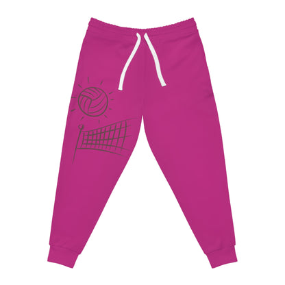 Athletic Joggers: Volleyball Pink