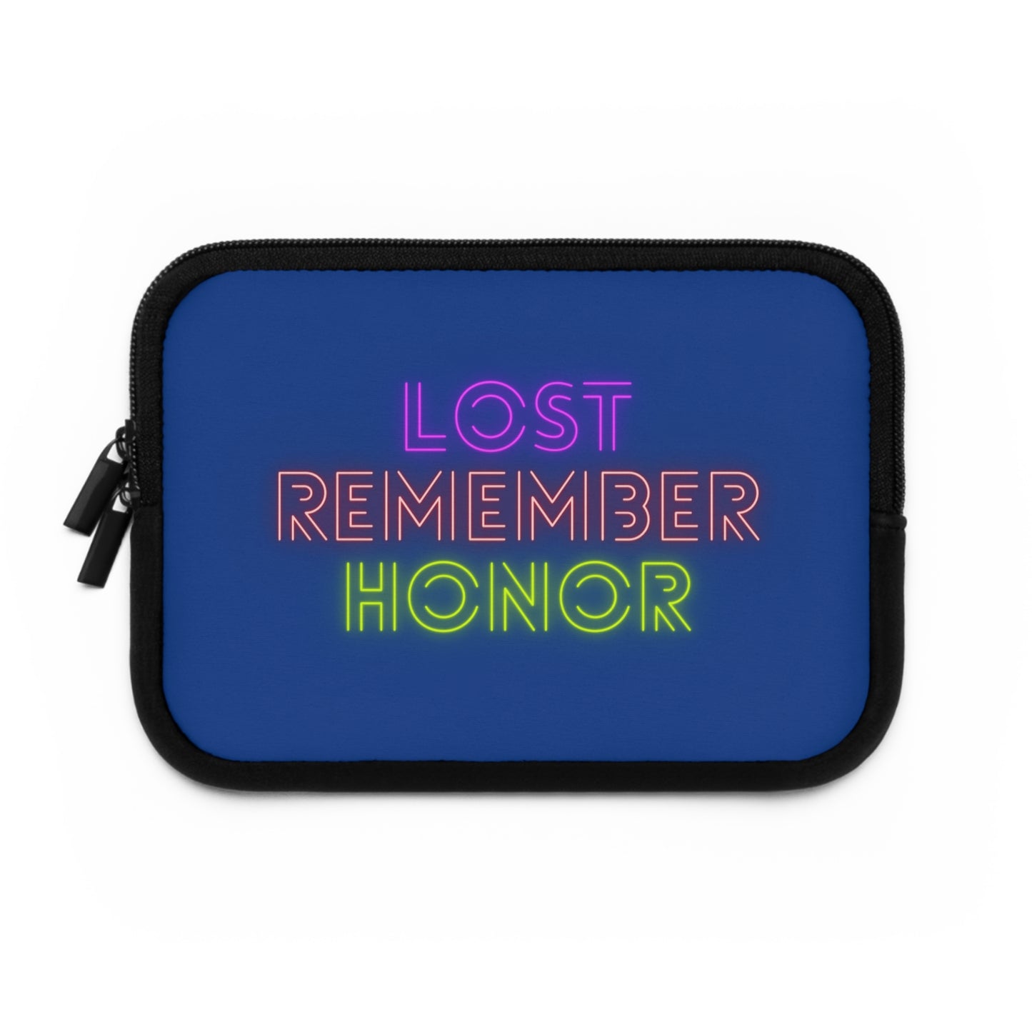 Laptop Sleeve: Lost Remember Honor Dark Blue