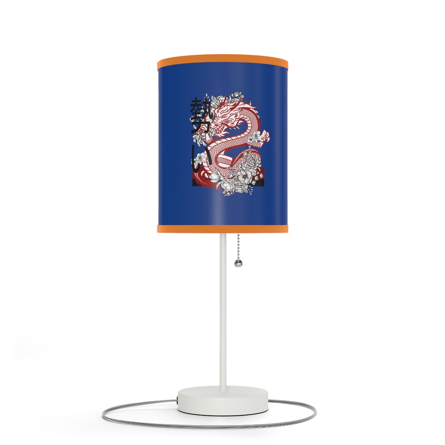 Lamp on a Stand, US|CA plug: Dragons Dark Blue