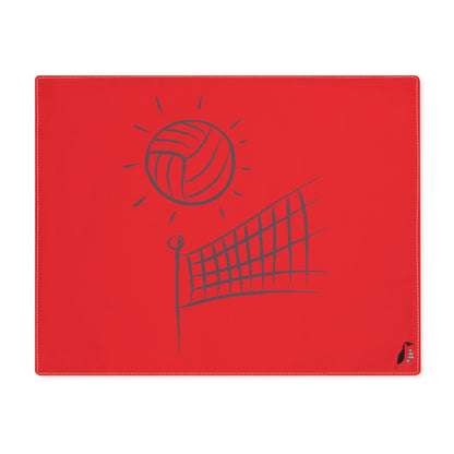 Placemat, 1pc: Volleyball Red