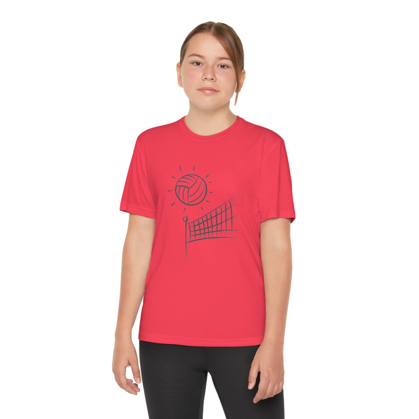 Youth Competitor Tee #2: Volleyball 