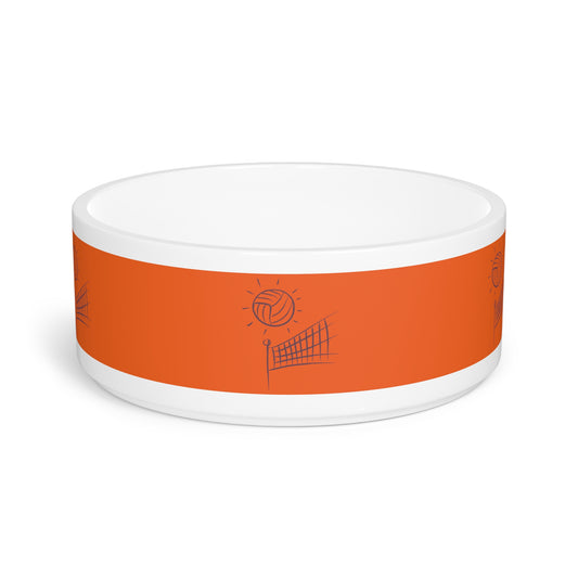Pet Bowl: Volleyball Orange