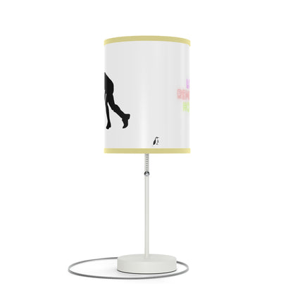 Lamp on a Stand, US|CA plug: Hockey White