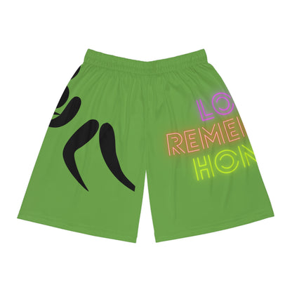 Basketball Shorts: Wrestling Green