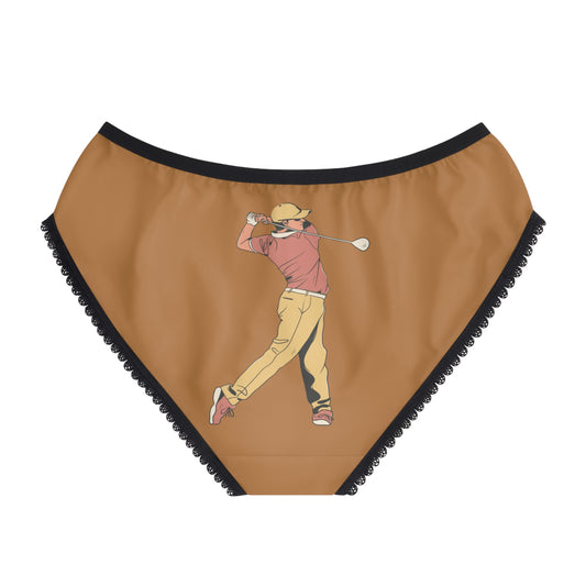 Women's Briefs: Golf Lite Brown