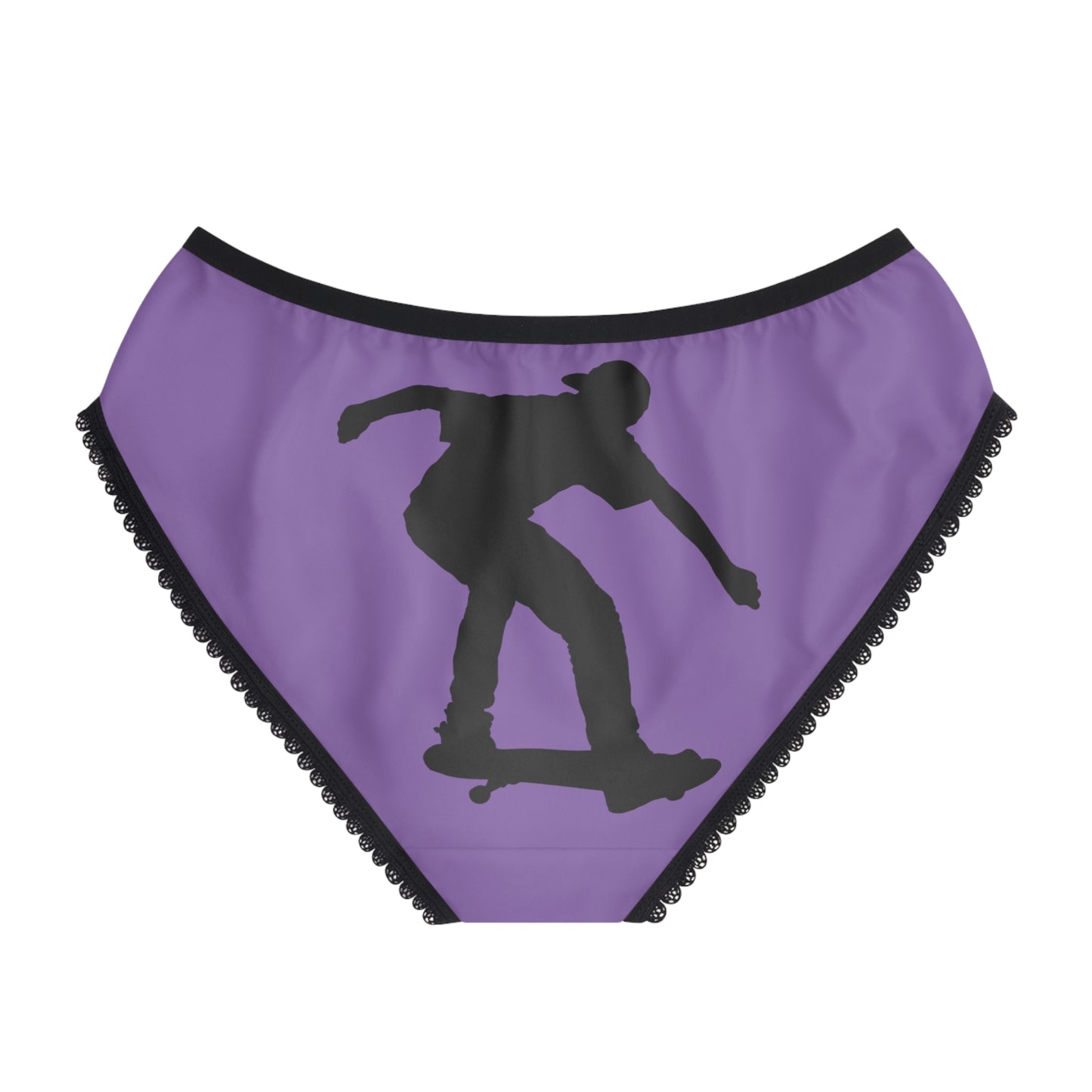 Women's Briefs: Skateboarding Lite Purple