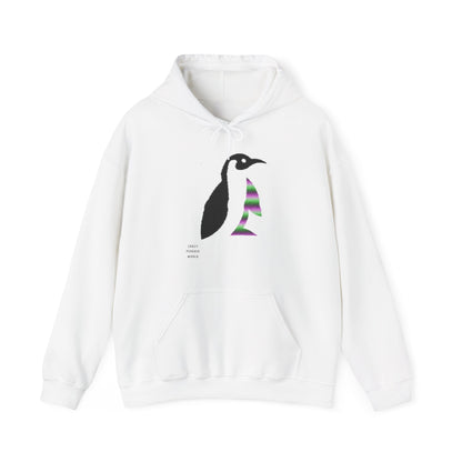 Heavy Blend™ Hooded Sweatshirt: Crazy Penguin World Logo #1