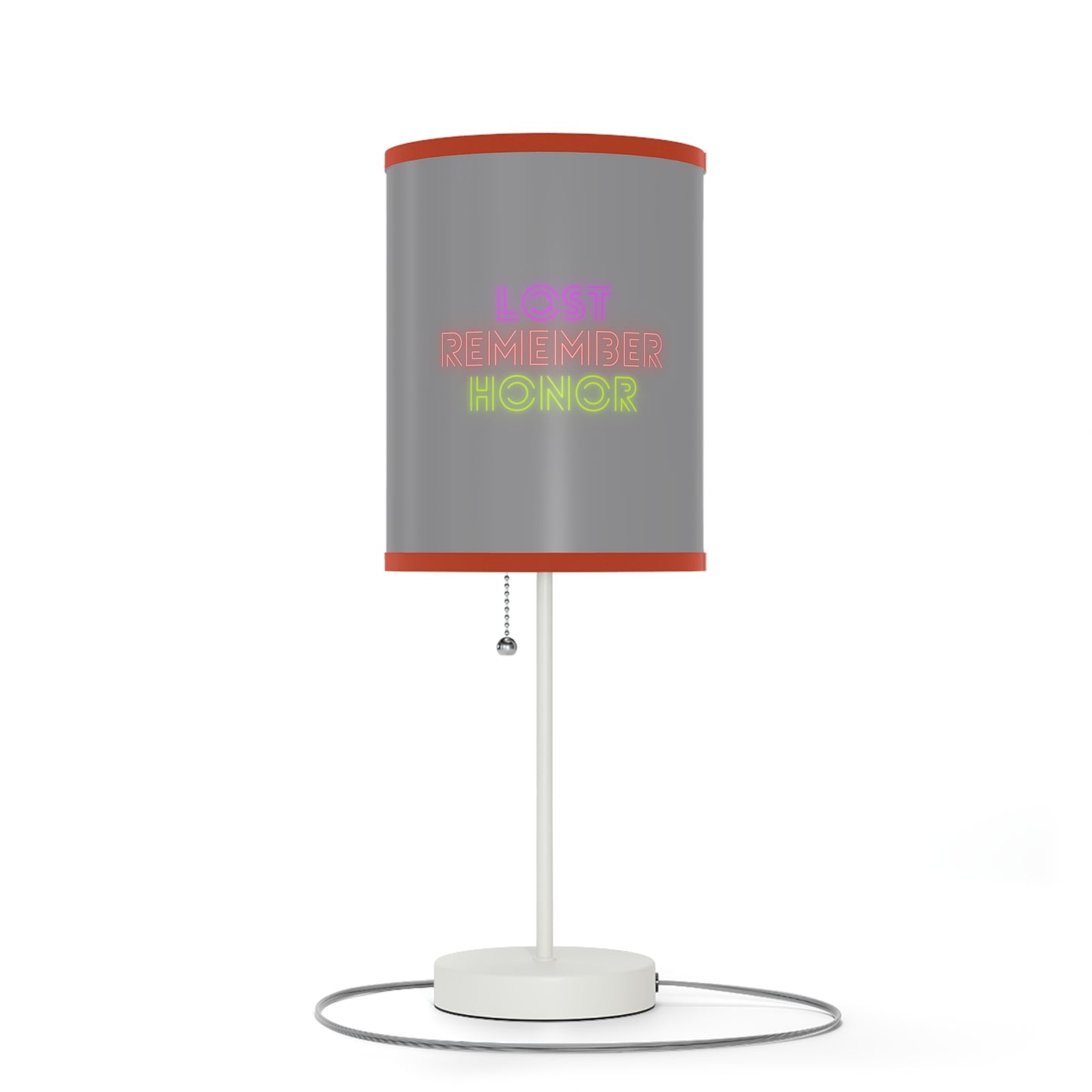 Lamp on a Stand, US|CA plug: Football Grey 