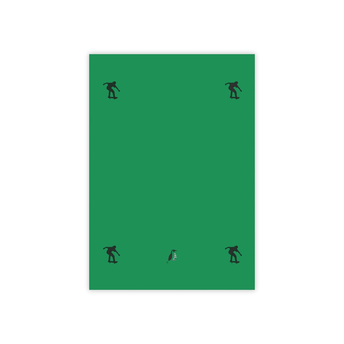 Post-it® Note Pads: Skateboarding Dark Green