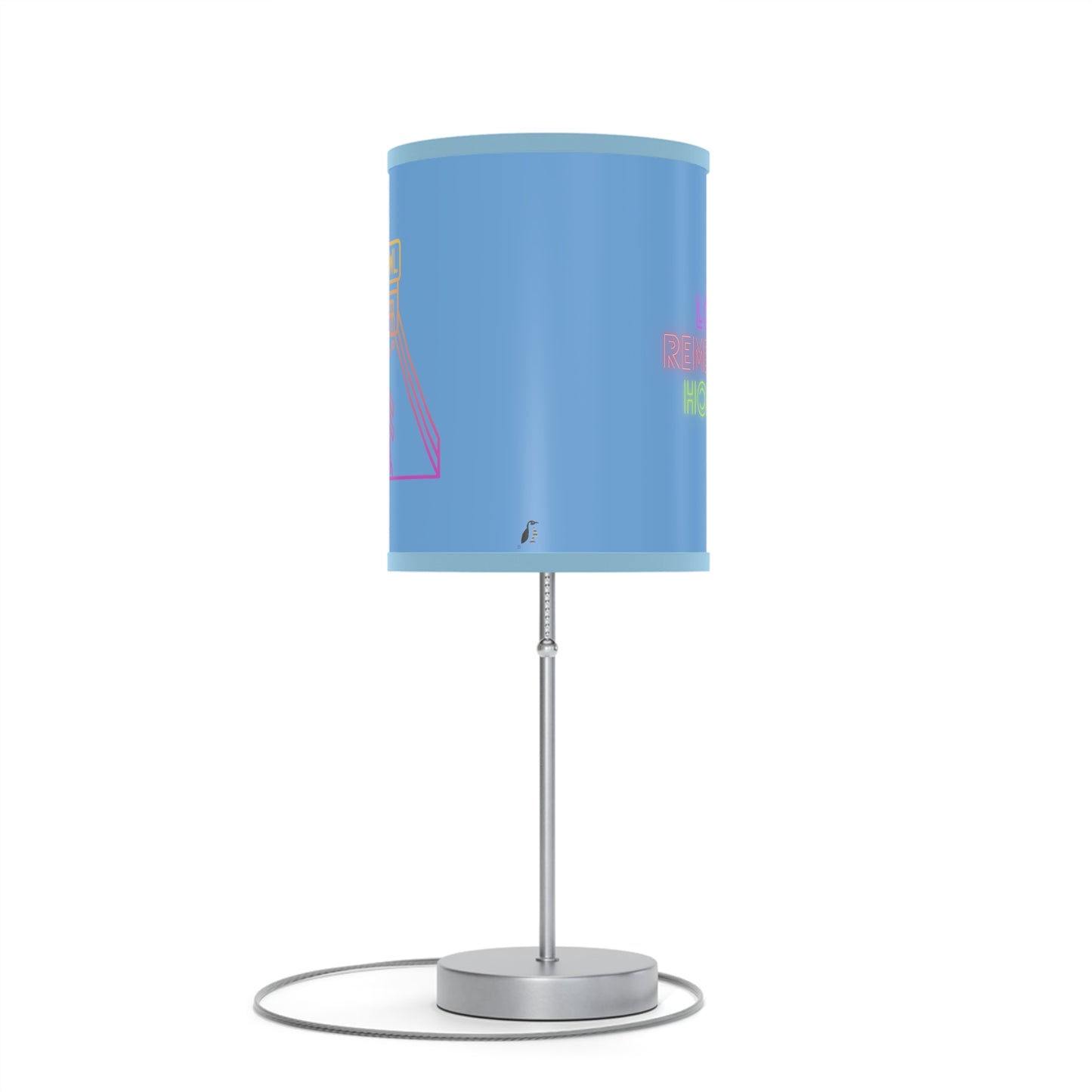 Lamp on a Stand, US|CA plug: Bowling Lite Blue 