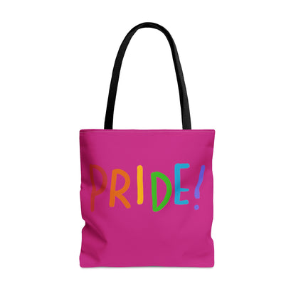 Tote Bag: LGBTQ Pride Pink