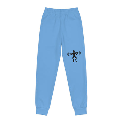 Youth Joggers: Weightlifting Lite Blue