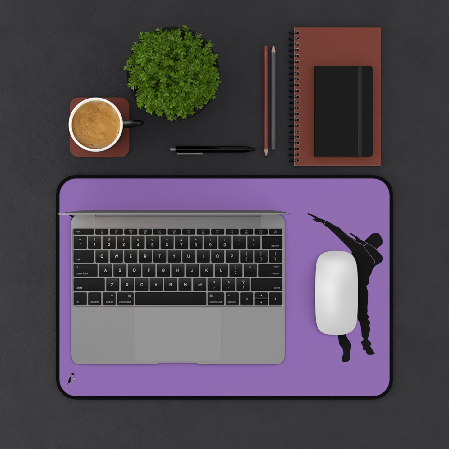 Desk Mat: Dance Lite Purple