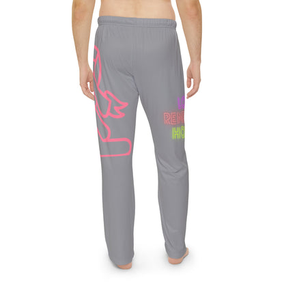 Men's Pajama Pants: Fight Cancer Grey