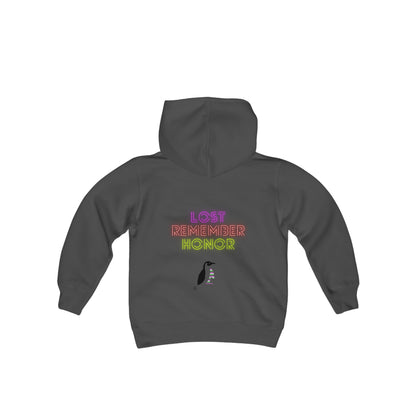 Youth Heavy Blend Hooded Sweatshirt: LGBTQ Pride