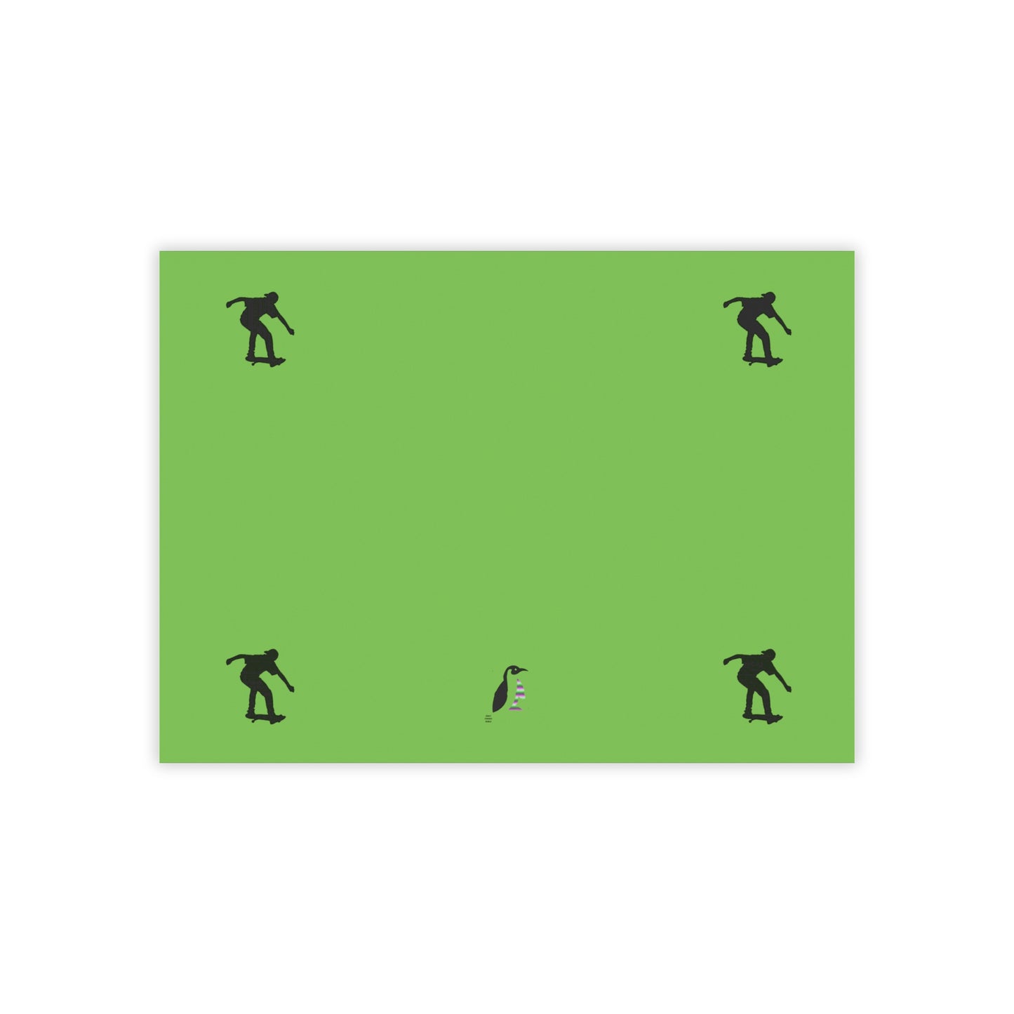 Post-it® Note Pads: Skateboarding Green