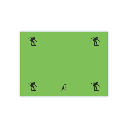 Post-it® Note Pads: Skateboarding Green