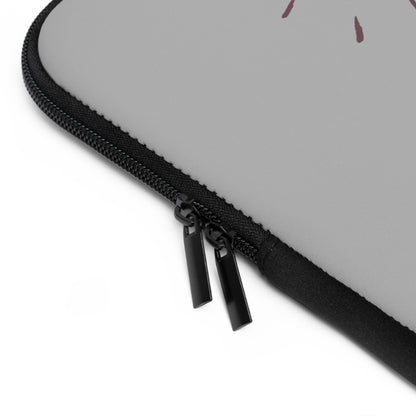 Laptop Sleeve: Volleyball Lite Grey