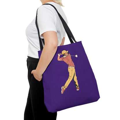 Tote Bag: Golf Purple