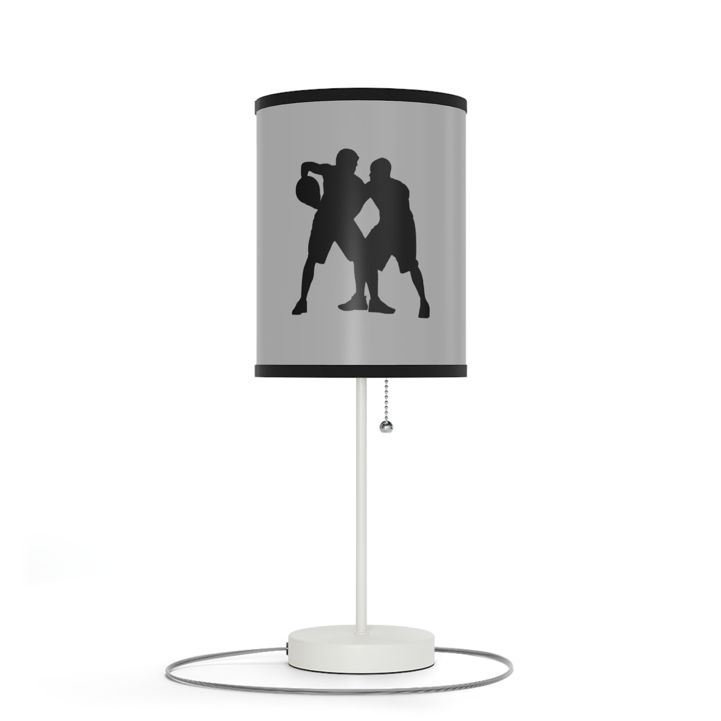 Lamp on a Stand, US|CA plug: Basketball Lite Grey 