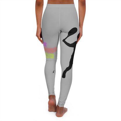 Women's Spandex Leggings: Tennis Lite Grey