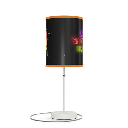 Lamp on a Stand, US|CA plug: Golf Black