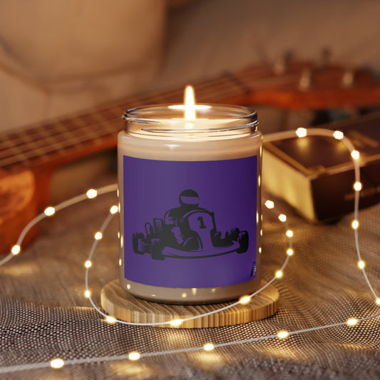 Scented Candle, 9oz: Racing Purple