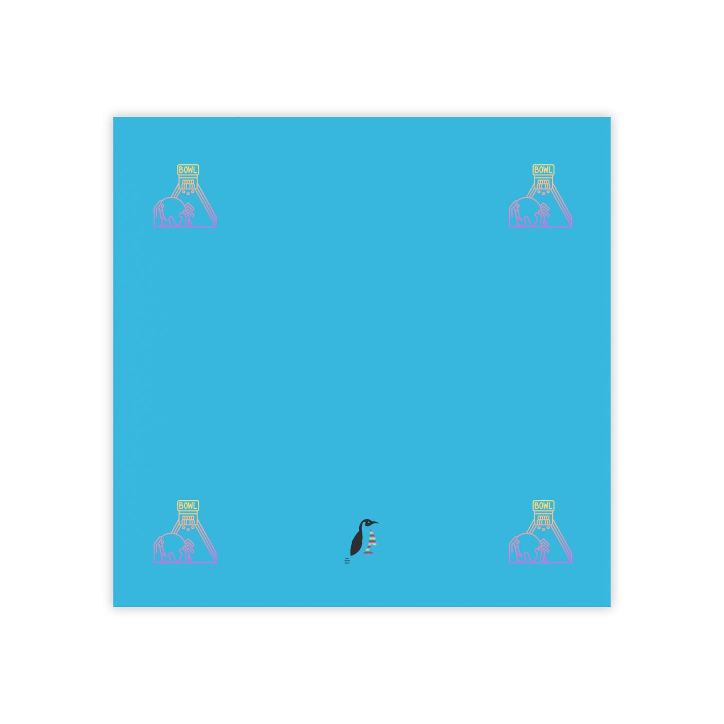 Post-it® Note Pads: Bowling Turquoise