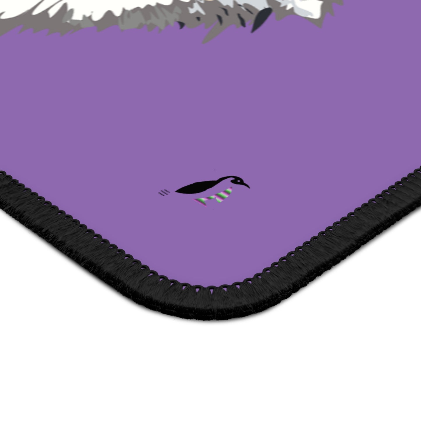 Gaming Mouse Pad: Wolves Lite Purple