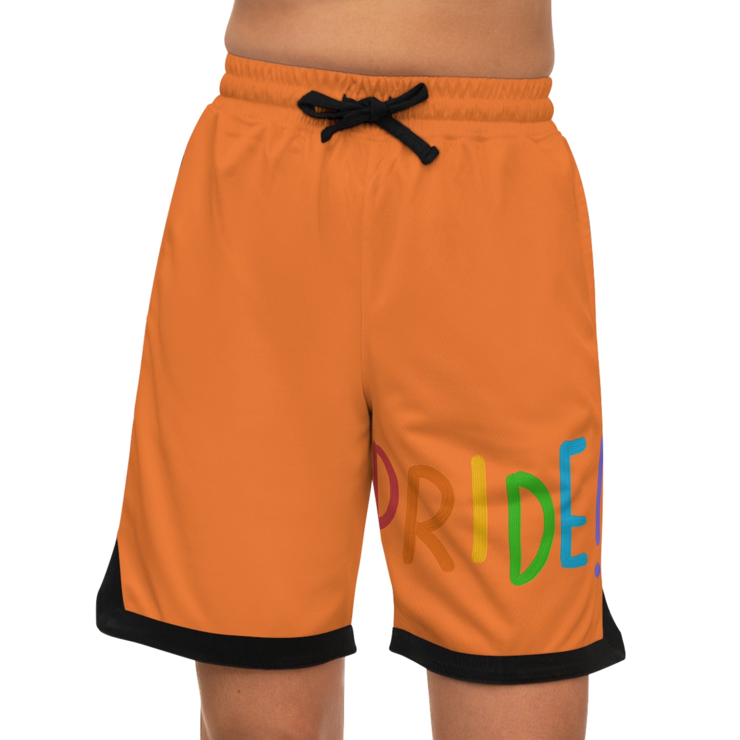 Basketball Rib Shorts: LGBTQ Pride Crusta