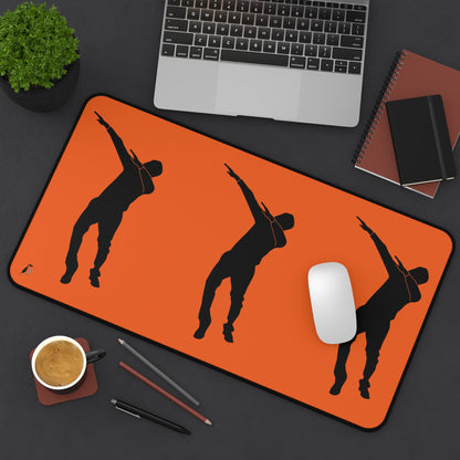 Desk Mat: Dance Orange