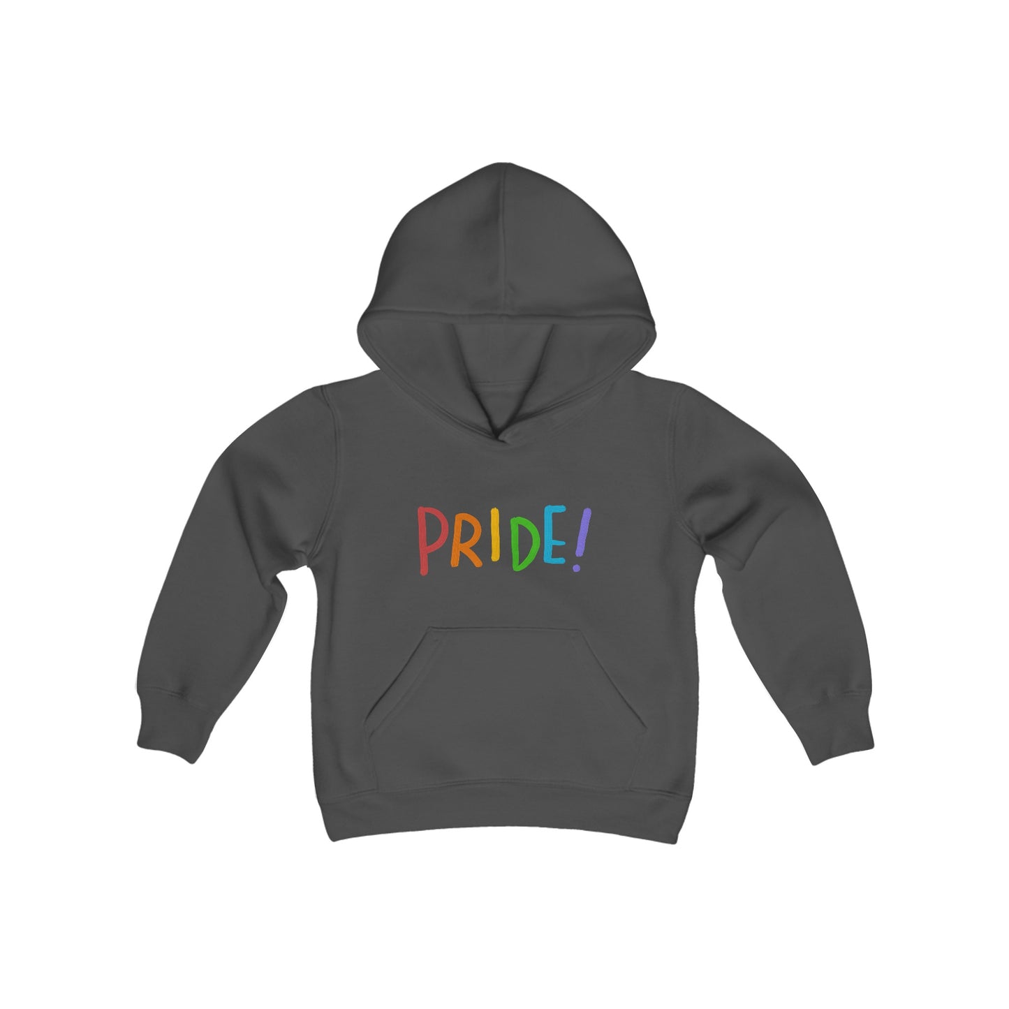 Youth Heavy Blend Hooded Sweatshirt: LGBTQ Pride