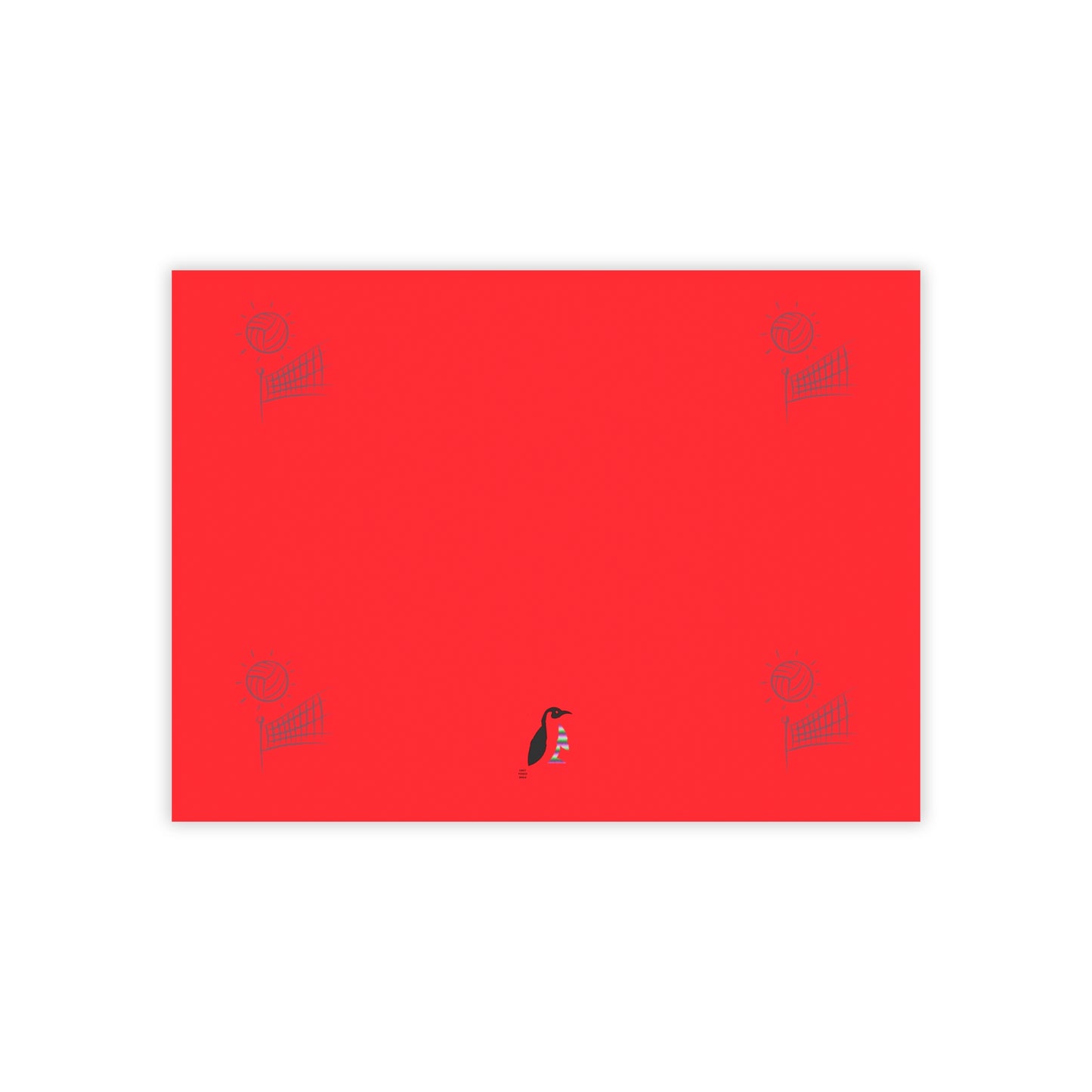 Post-it® Note Pads: Volleyball Red