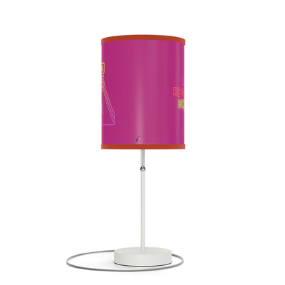 Lamp on a Stand, US|CA plug: Bowling Pink