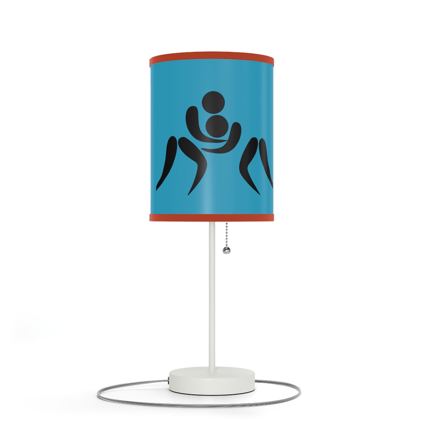 Lamp on a Stand, US|CA plug: Wrestling Turquoise